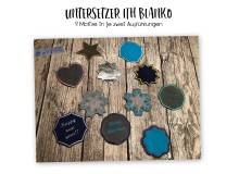 Stickserie ITH - Untersetzer Basic